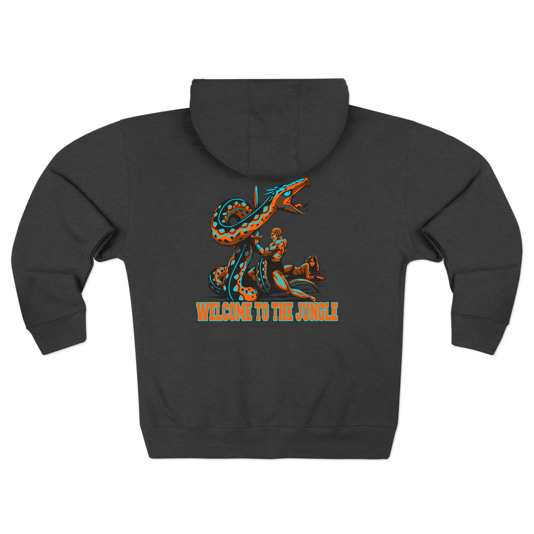 CG SERPENT SLAYER MIAMI COLORS /WELCOME TO THE JUNGLE ZIP UP