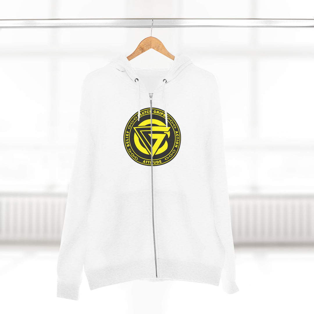 CG TIGER VS TIGER YELLOW BLACK /READY FOR WAR ZIP UP