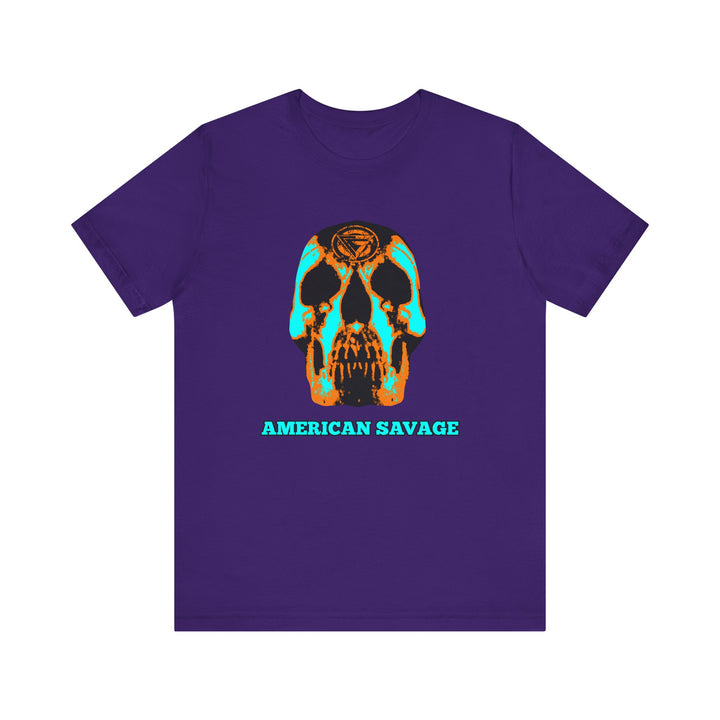 SKULLATOR MIAMI AQUA ORANGE /AMERICAN SAVAGE