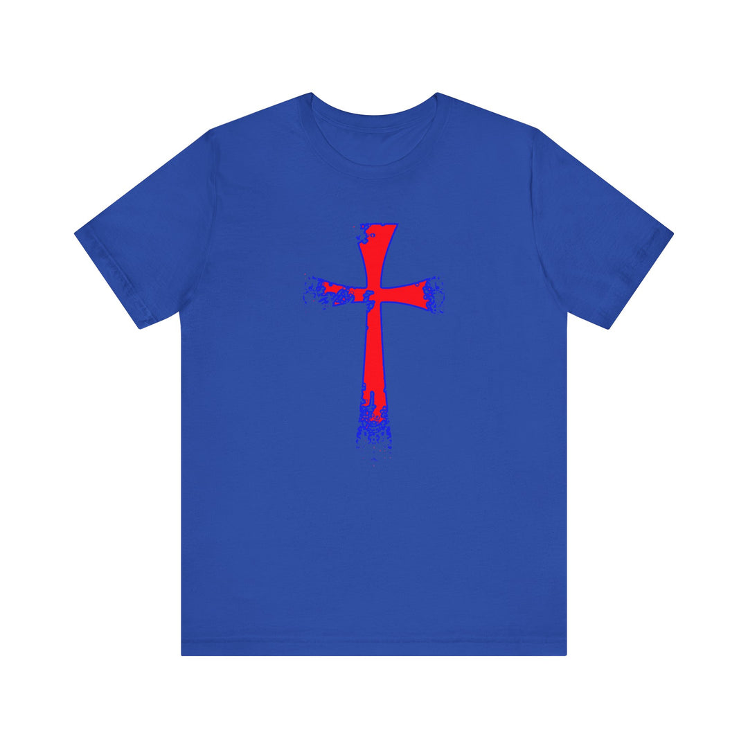 CG CRUSADER FAITH SHIRT RED BLUE