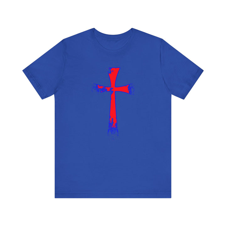 CG CRUSADER FAITH SHIRT RED BLUE