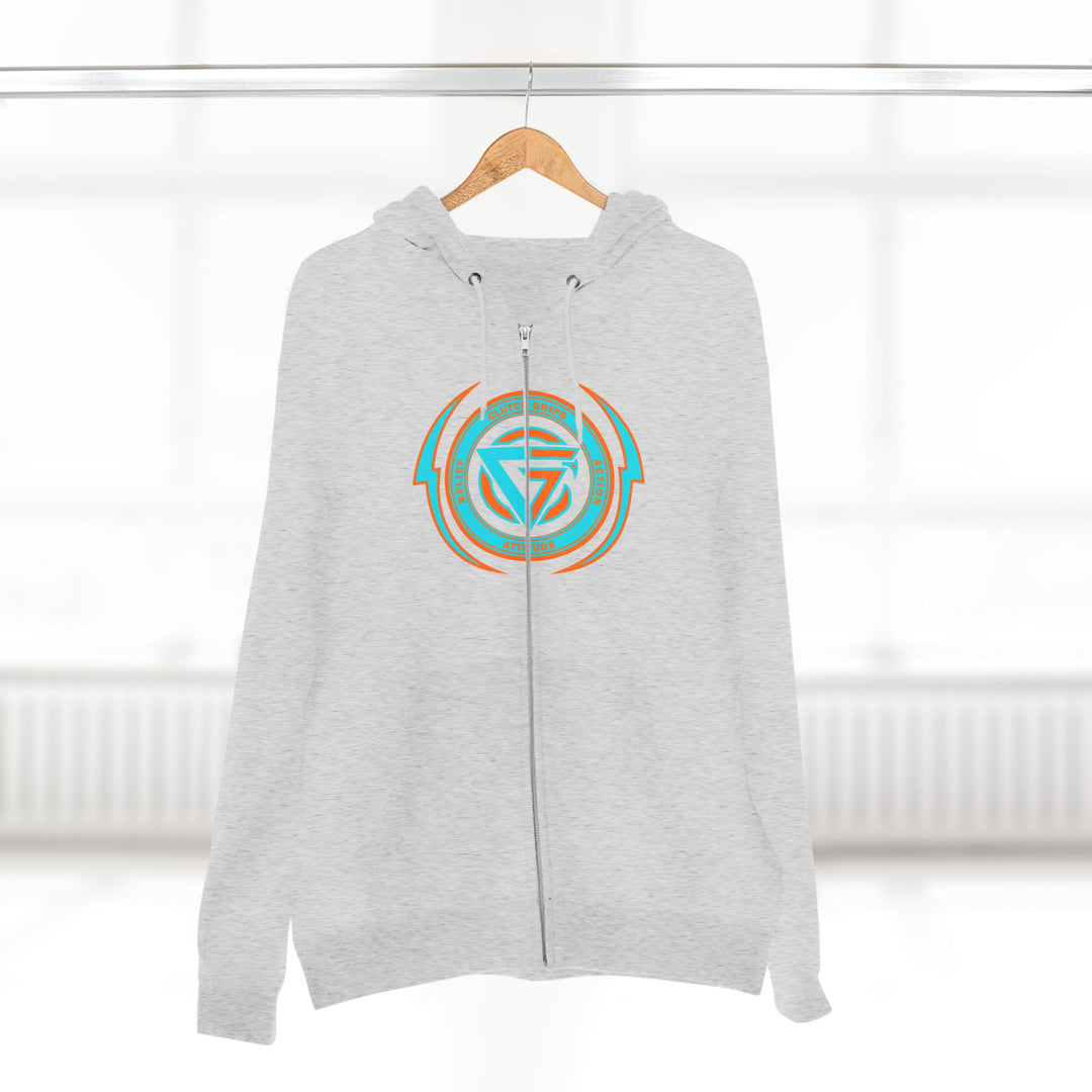 SAMURAI MAC AQUA ORANGE /STAY SAVAGE ZIP UP