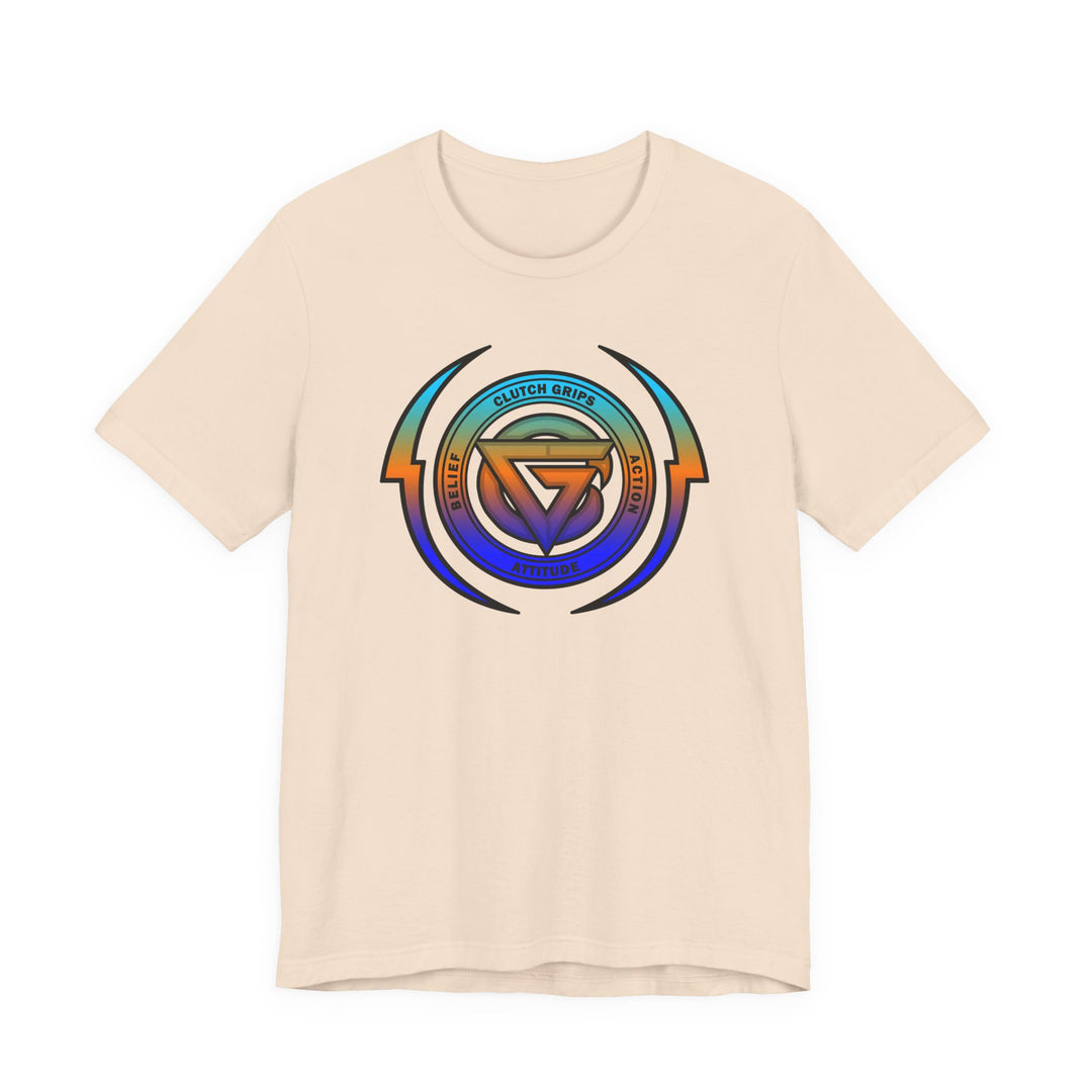 CG LOGO BLUE ORANGE AQUA /DBL LIGHT BOLT