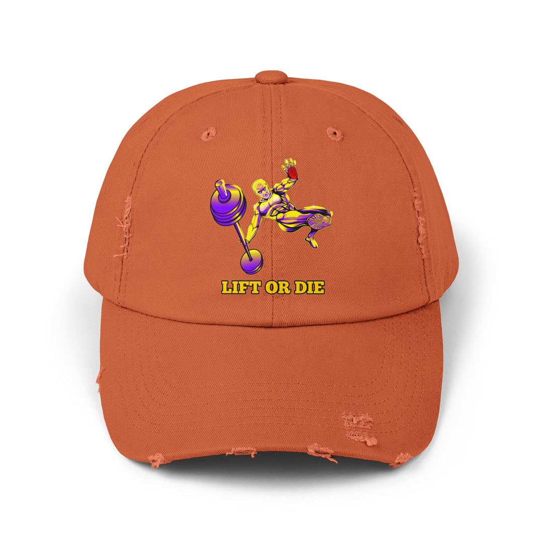 MAC JUMP GOLD PURPLE /LIFT OR DIE CAP