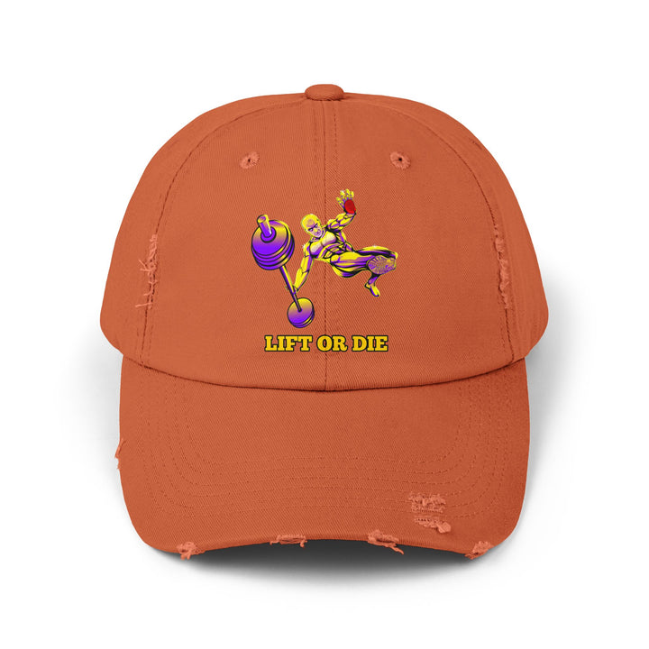 MAC JUMP GOLD PURPLE /LIFT OR DIE CAP