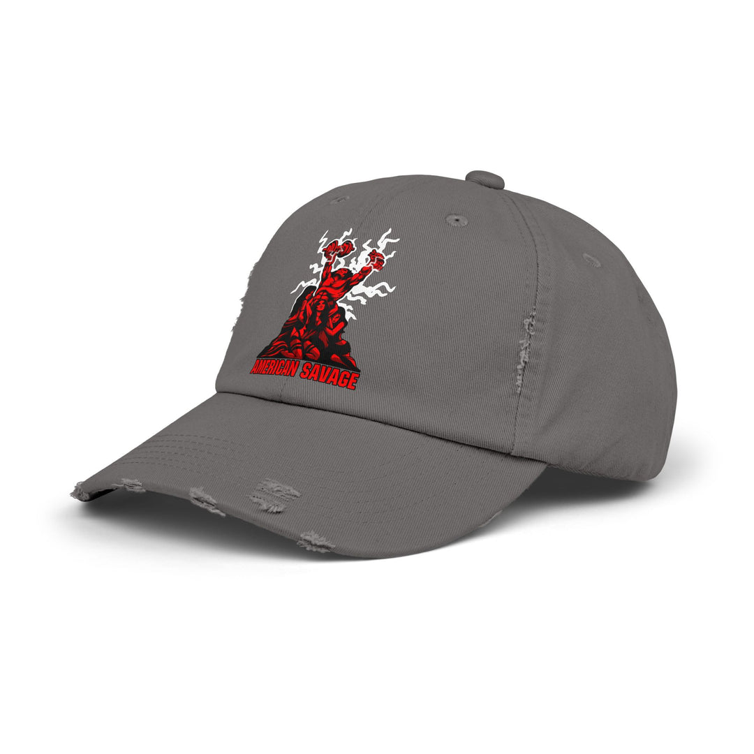CG CONFIDENCE MAN RED/AMERICAN SAVAGE CAP