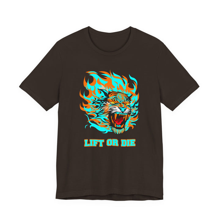 TIGER FLAME MIAMI AQUA ORANGE /LIFT OR DIE