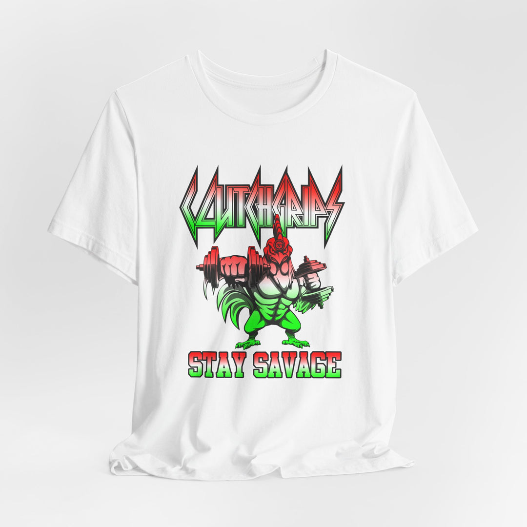 CG MAC ROOSTER RED WHITE GREEN FADE /STAY SAVAGE