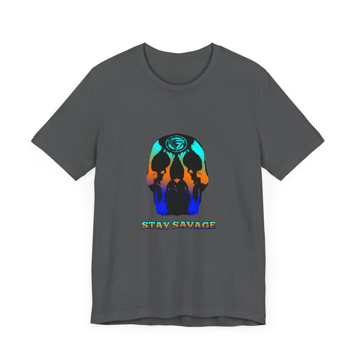 SKULLATOR BLUE ORANGE AQUA  /STAY SAVAGE