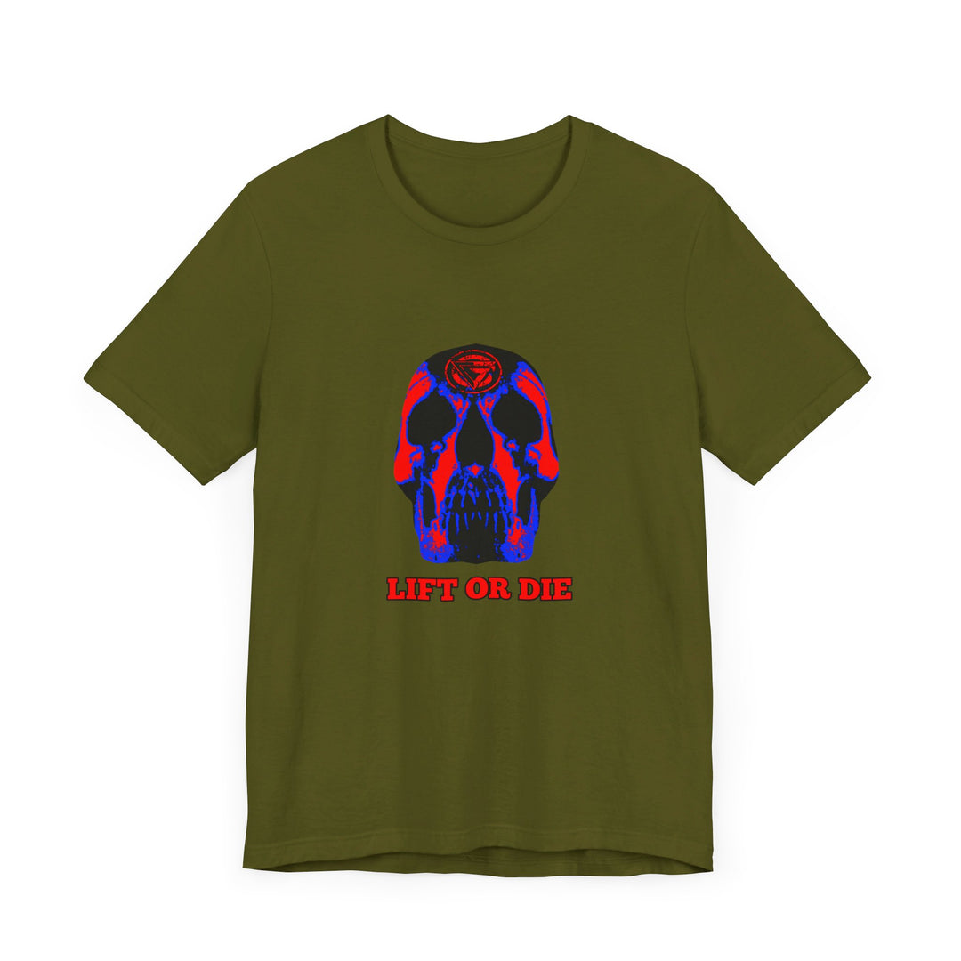 SKULLATOR RED BLUE /LIFT OR DIE