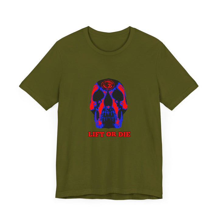 SKULLATOR RED BLUE /LIFT OR DIE