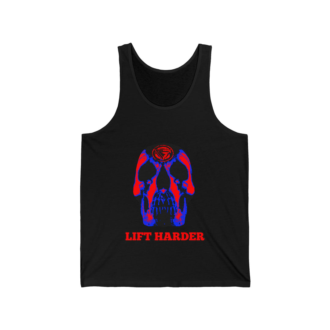 SKULLATOR TANK RED BLUE /LIFT HARDER