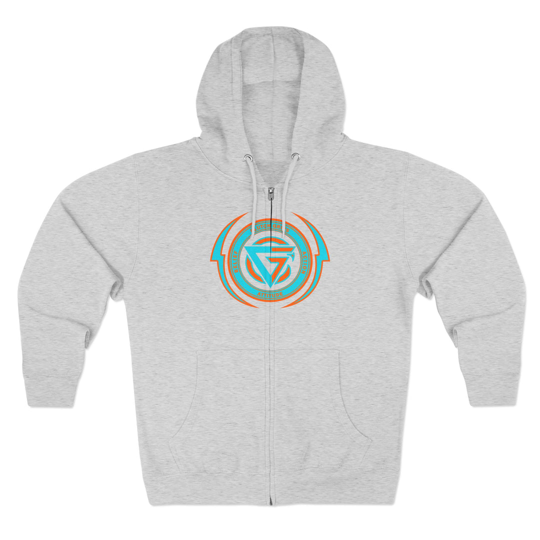 SAMURAI MAC AQUA ORANGE /STAY SAVAGE ZIP UP