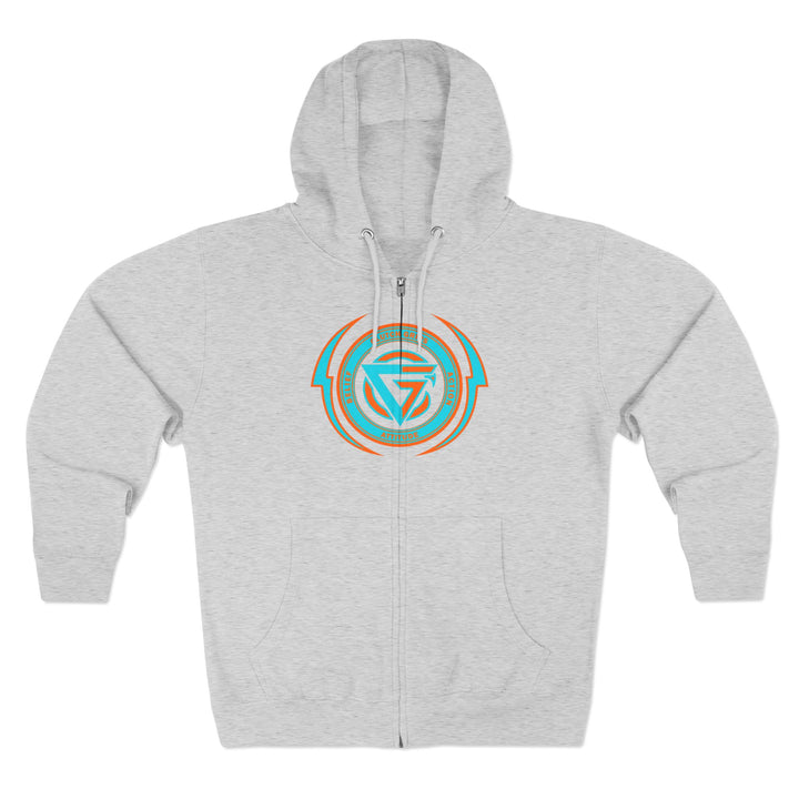 SAMURAI MAC AQUA ORANGE /STAY SAVAGE ZIP UP
