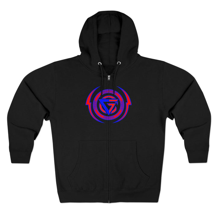 CG SPARTAN LIFT RED BLUE/LIFT HARDER ZIP UP