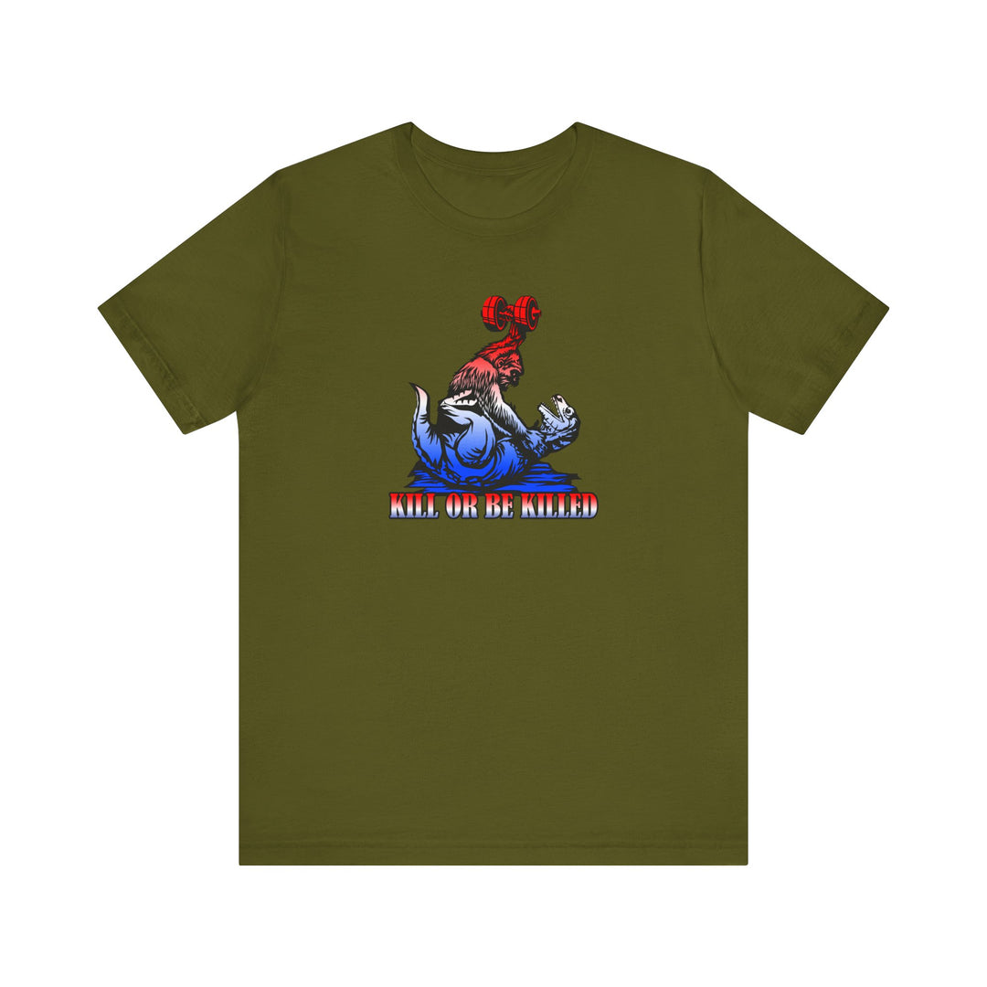 CG APE VS ZILLA RED WHITE BLUE /KILL OR BE KILLED