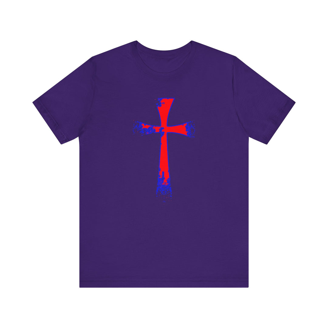 CG CRUSADER FAITH SHIRT RED BLUE