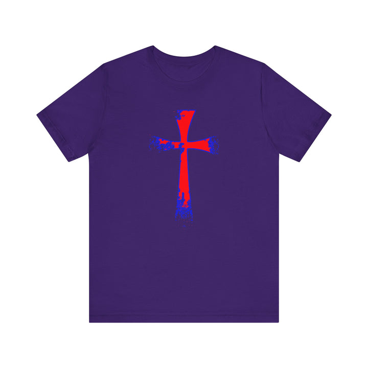 CG CRUSADER FAITH SHIRT RED BLUE