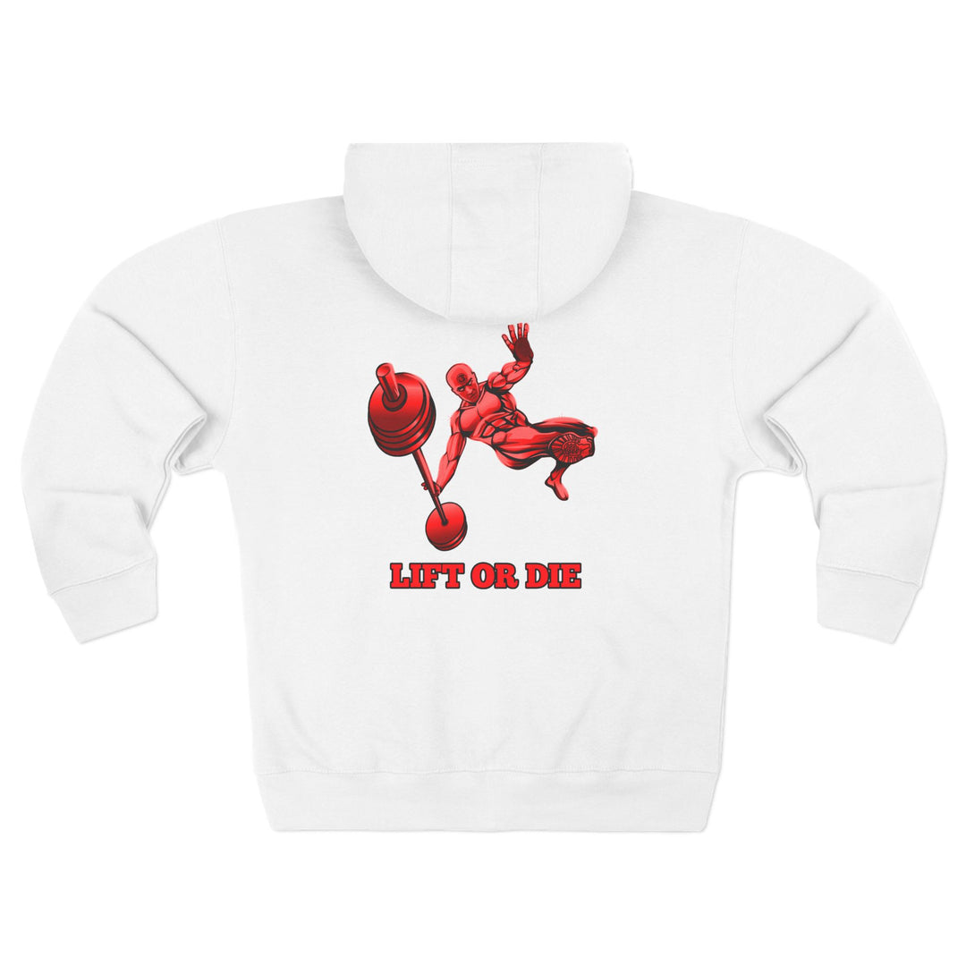 CG MAC JUMP RED /LIFT OR DIE ZIP UP