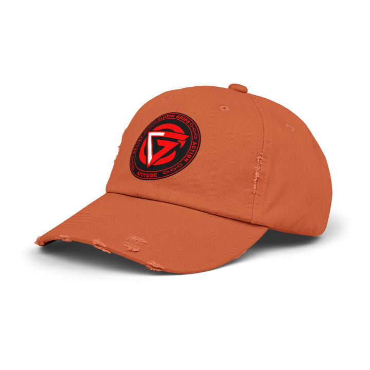 CG LOGO RED WHITE BLACK CAP