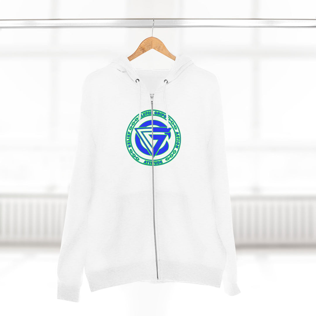 CG SKULLATOR BLUE GREEN /CLUTCHGRIPS ZIP UP