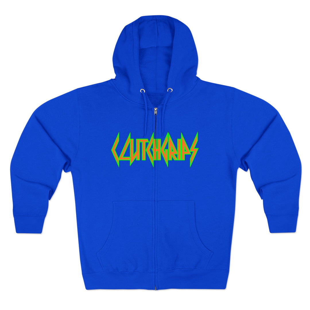 CG LIFT KICK ORANGE GREEN FADE/STAY SAVAGE ZIP UP