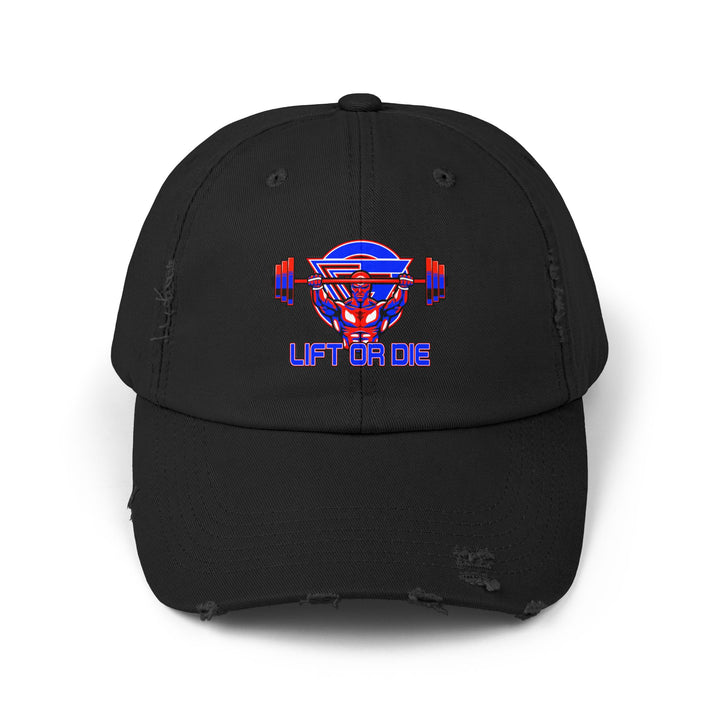ENTER THE MAC RED WHITE BLUE/LIFT OR DIE CAP