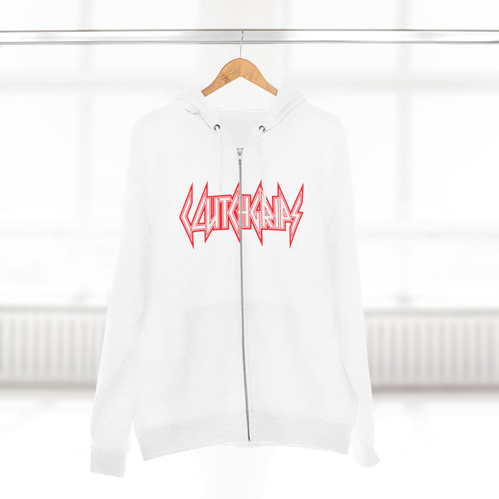 CG APE VS ZILLA RED WHITE /WELCOME TO THE JUNGLE ZIP UP