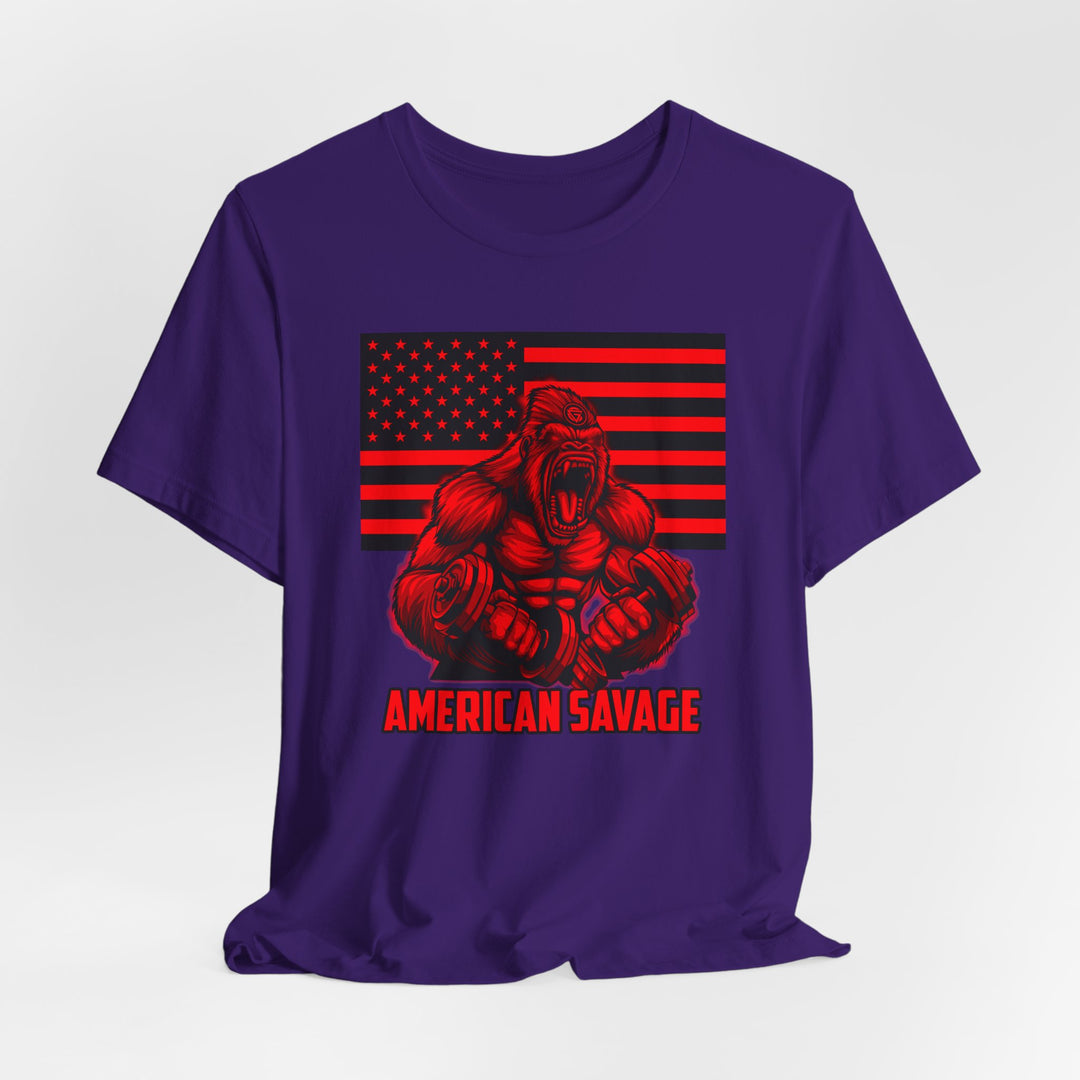 CG MAC ALPHA APE RED BLACK  /AMERICAN SAVAGE