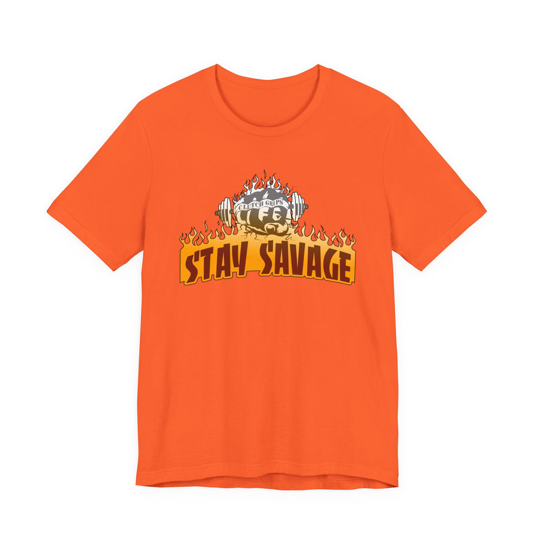 CG FIST WHITE ORANGE FADE /STAY SAVAGE