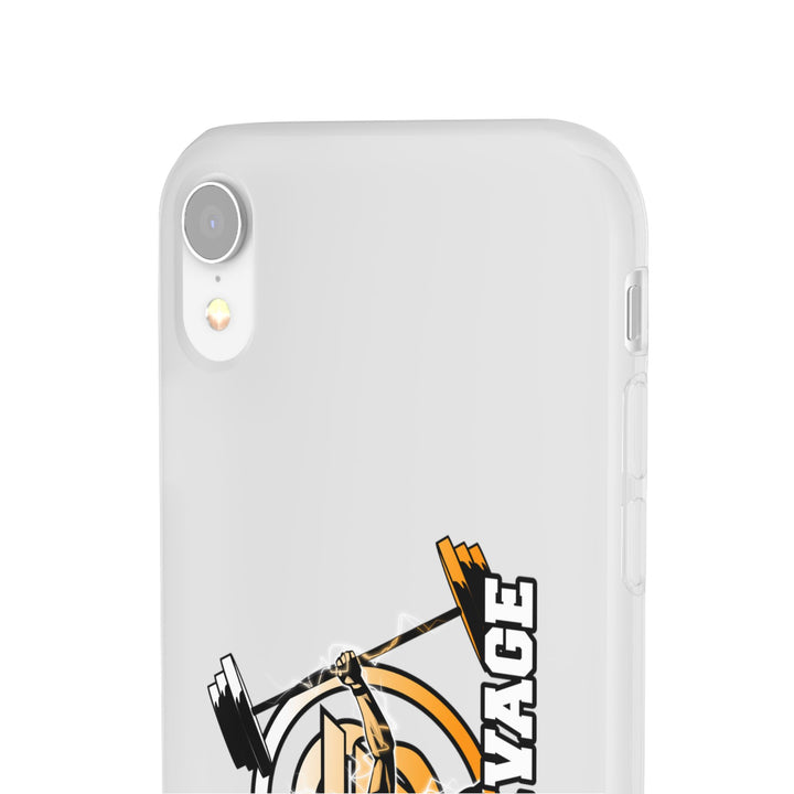 SPARTAN LIFT ORANGE WHITE PHONE CASE/STAY SAVAGE