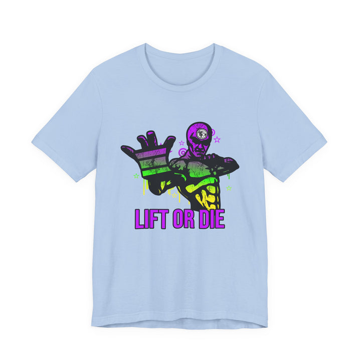 GRIP MASTER MAC PURPLE YELLOW GREEN FADE /LIFT OR DIE