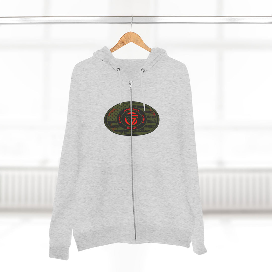 CG SKULL BANDIT FOREST CAMO/I AM THE ONE ZIP UP