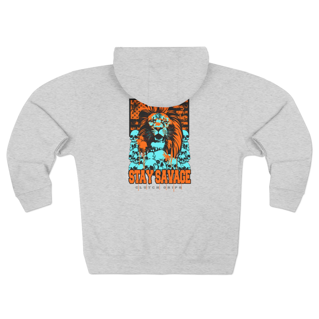 LIONHEART MIAMI COLORS /STAY SAVAGE ZIP UP