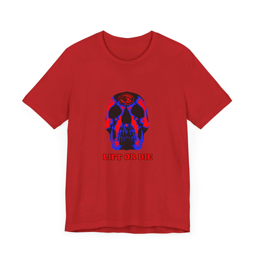 SKULLATOR RED BLUE /LIFT OR DIE