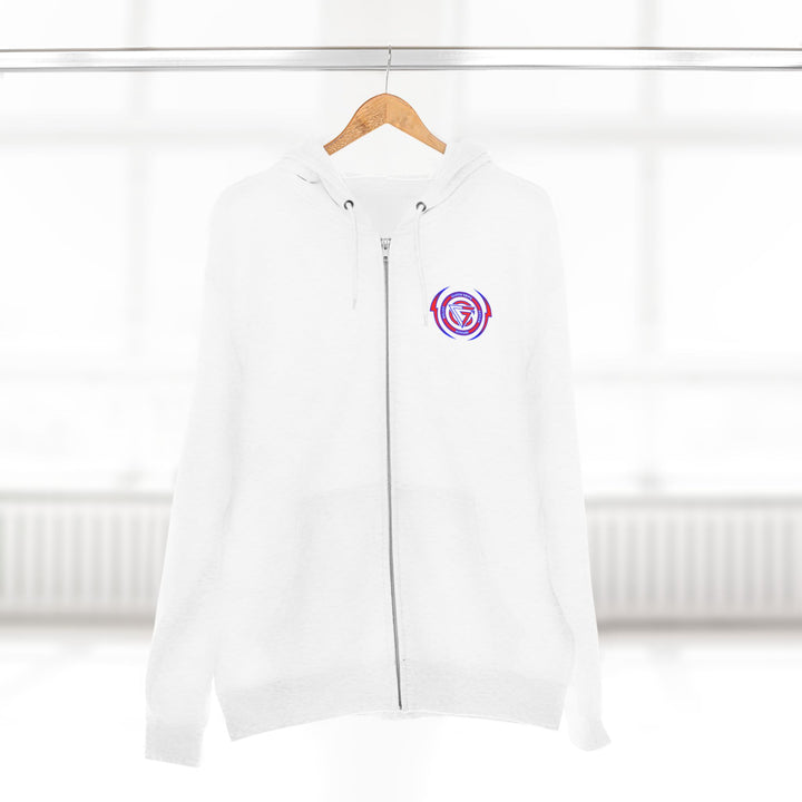CG LION HEART RED WHITE BLUE/LIFT OR DIE ZIP UP