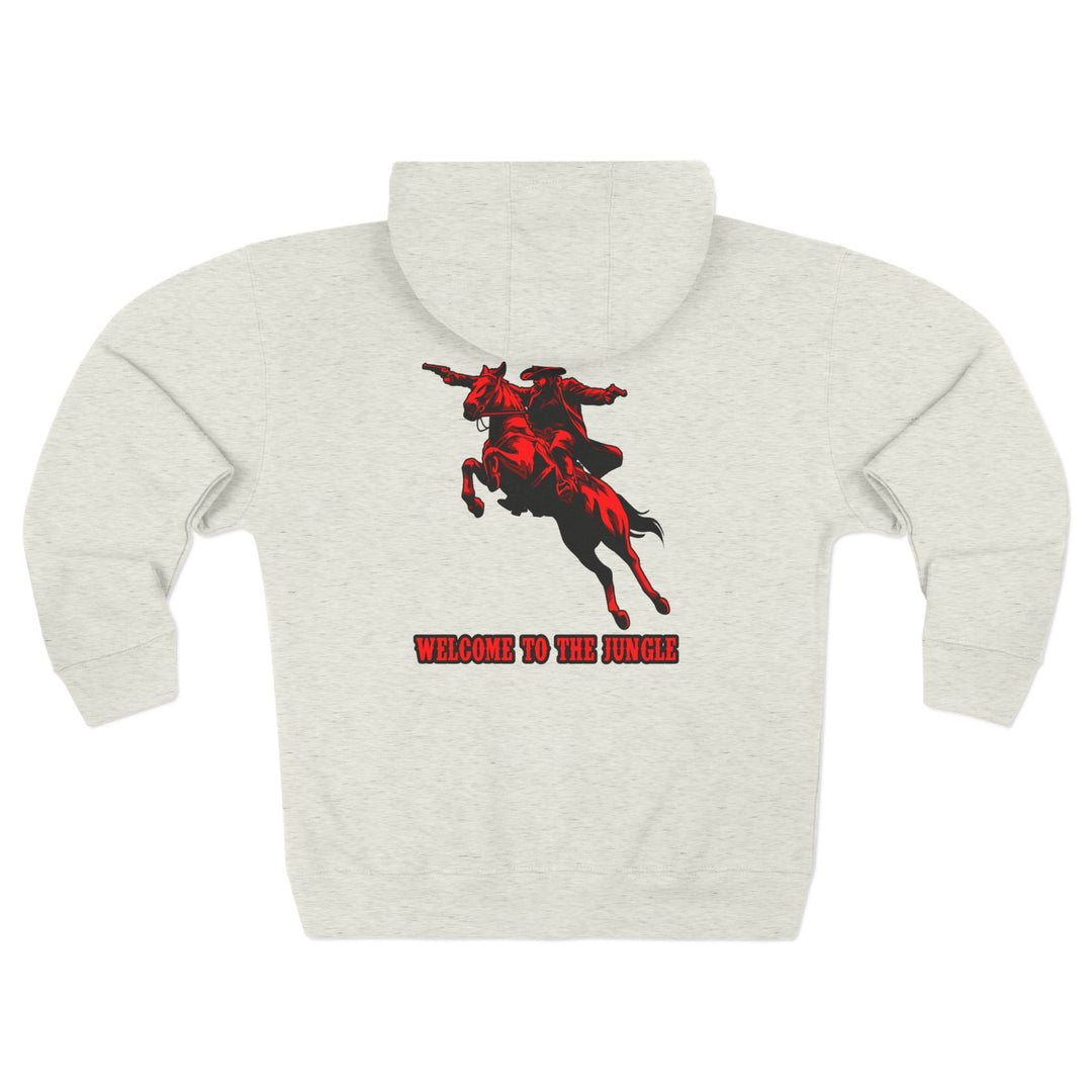 CG OUTLAW RED BLACK /WELCOME TO THE JUNGLE ZIP UP