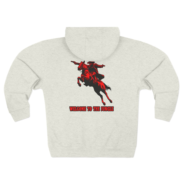 CG OUTLAW RED BLACK /WELCOME TO THE JUNGLE ZIP UP