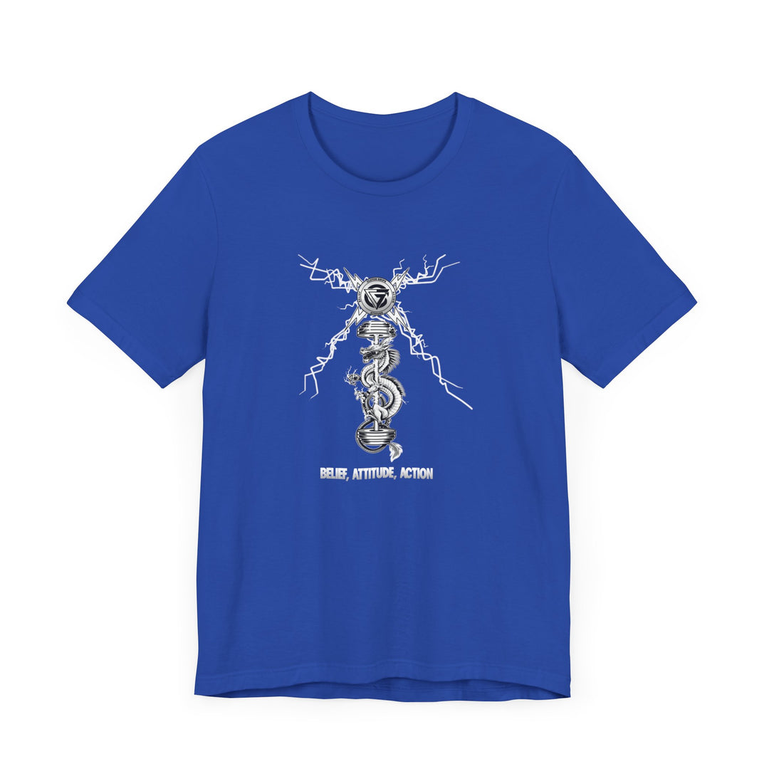 BARBELL DRAGON SILVER