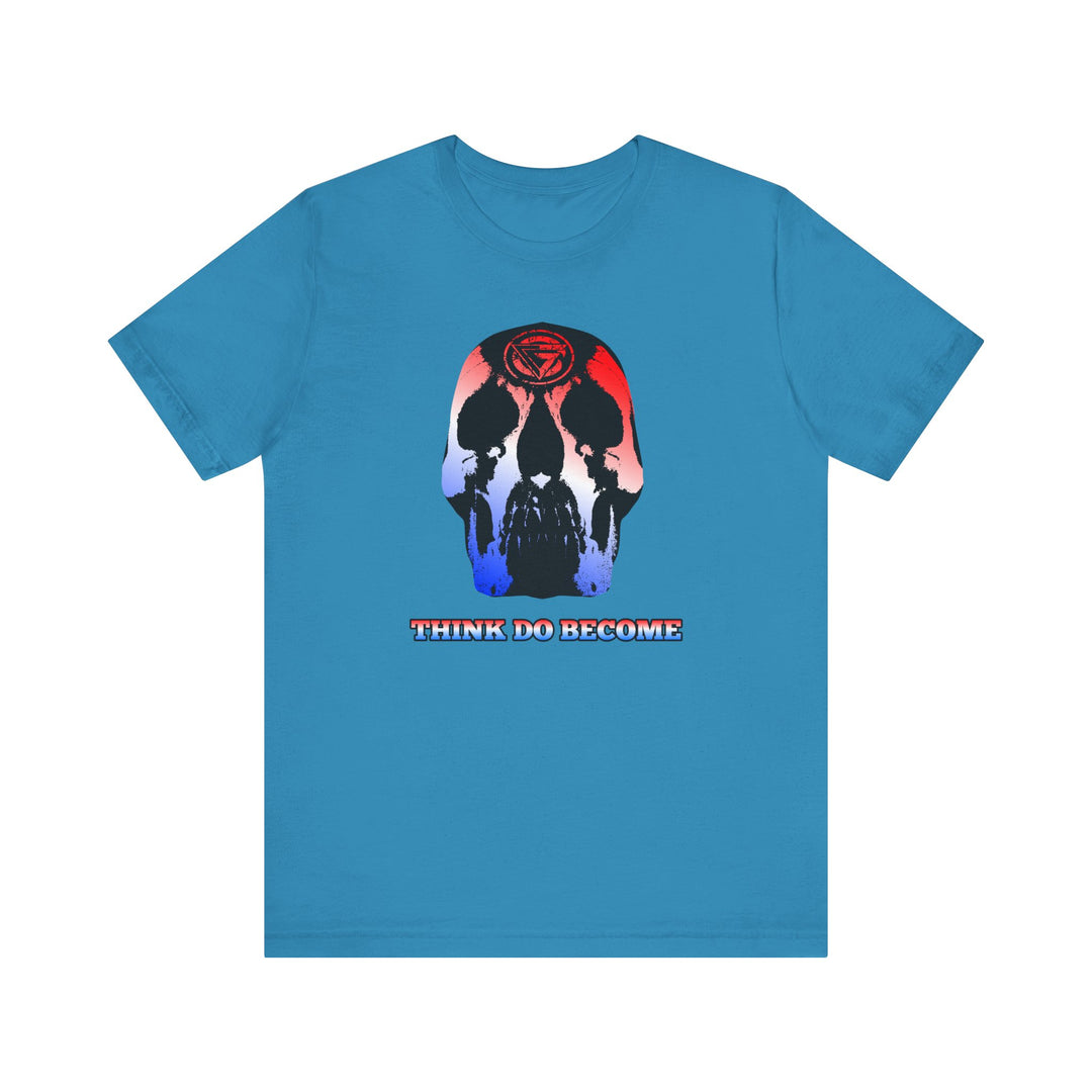 CG SKULLATOR RED WHITEBLUE FADE /THINK DO BECOME