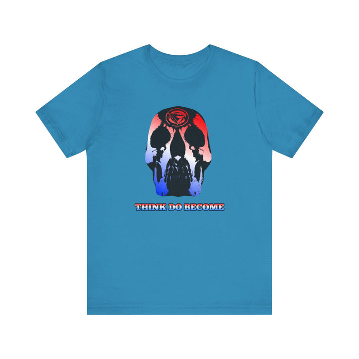 CG SKULLATOR RED WHITEBLUE FADE /THINK DO BECOME