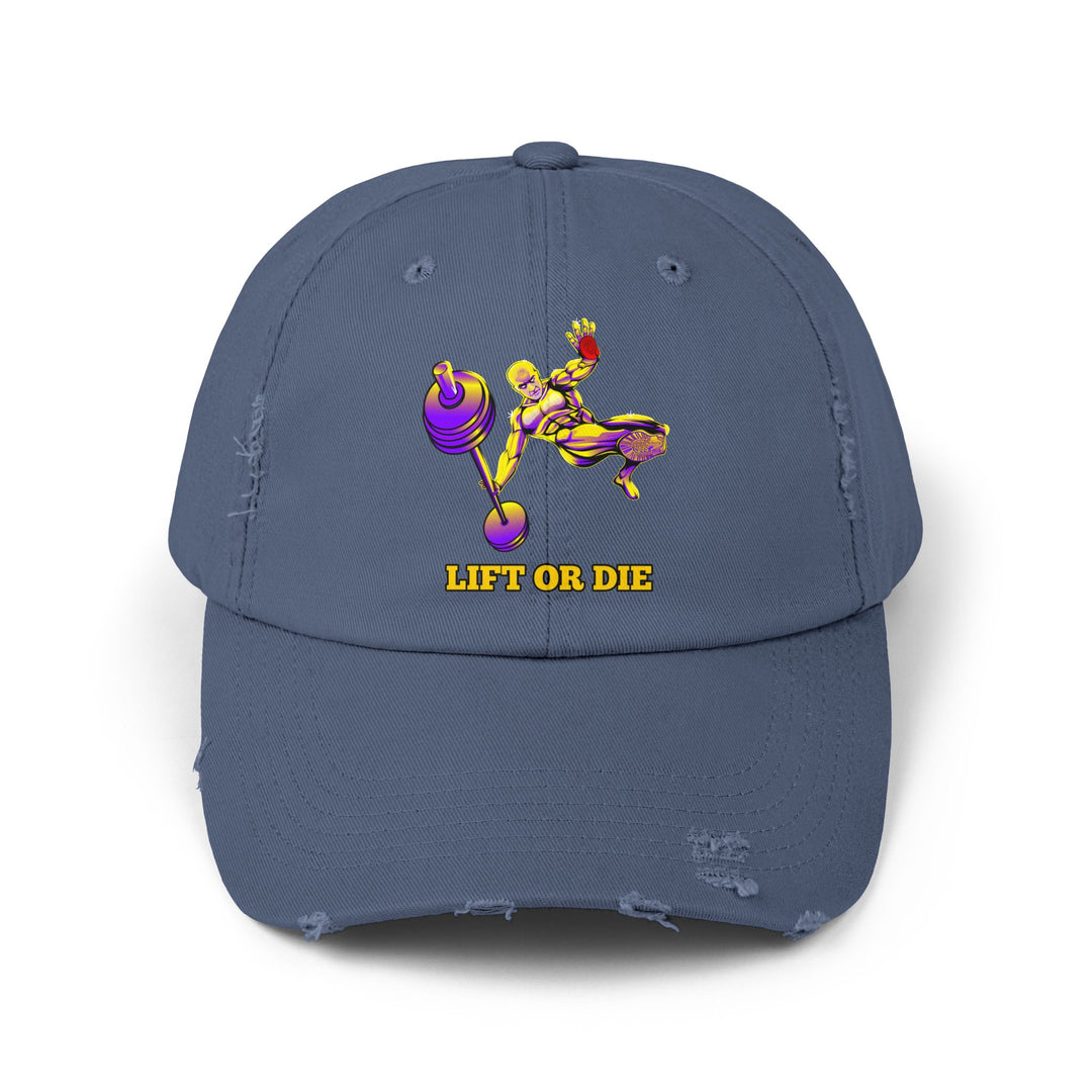 MAC JUMP GOLD PURPLE /LIFT OR DIE CAP
