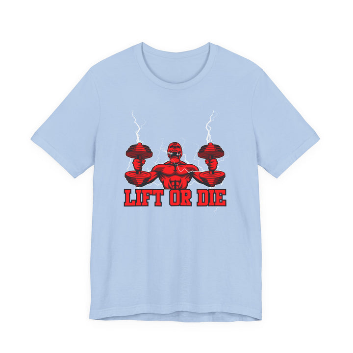 RIDE THE LIGHTNING RED/LIFT OR DIE