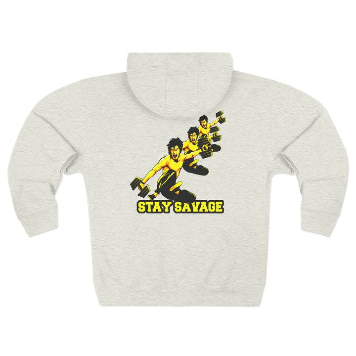 CG LIFT KICK YELLOW BLACK/STAY SAVAGE ZIP UP