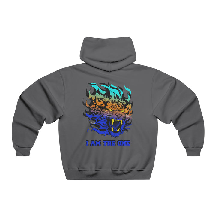 TIGER FLAME BLUE ORANGE AQUA/ I AM THE ONE
