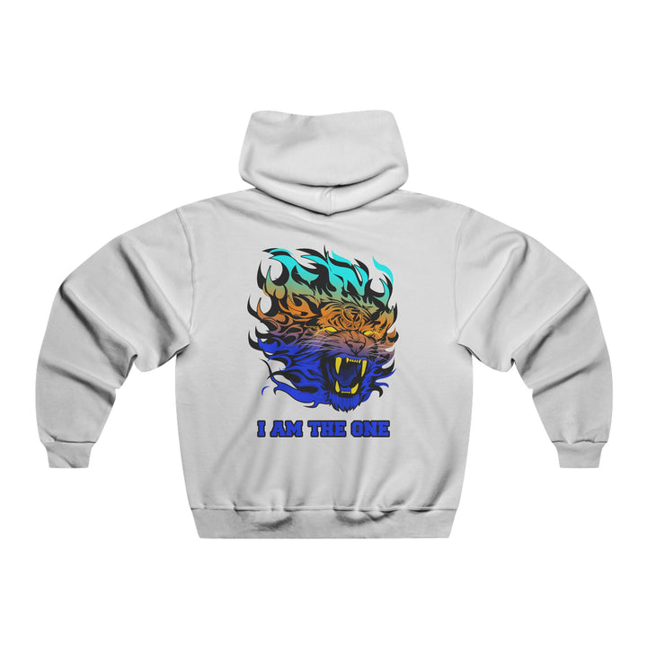 TIGER FLAME BLUE ORANGE AQUA/ I AM THE ONE