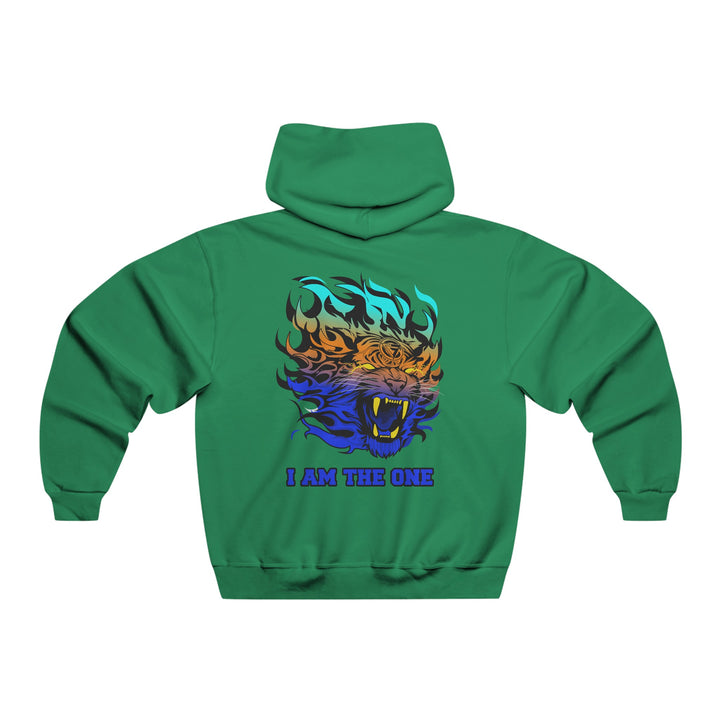 TIGER FLAME BLUE ORANGE AQUA/ I AM THE ONE