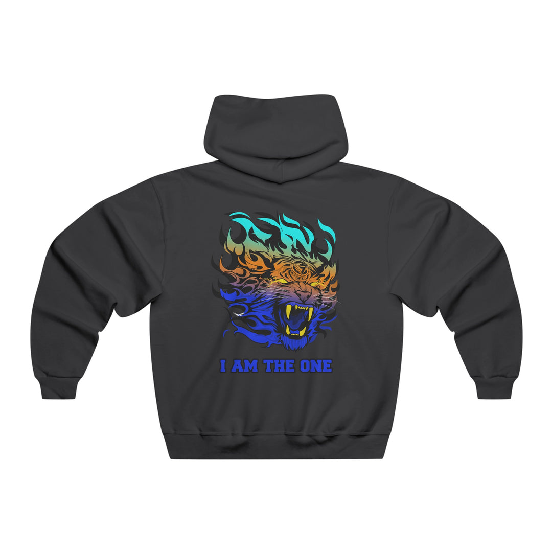 TIGER FLAME BLUE ORANGE AQUA/ I AM THE ONE
