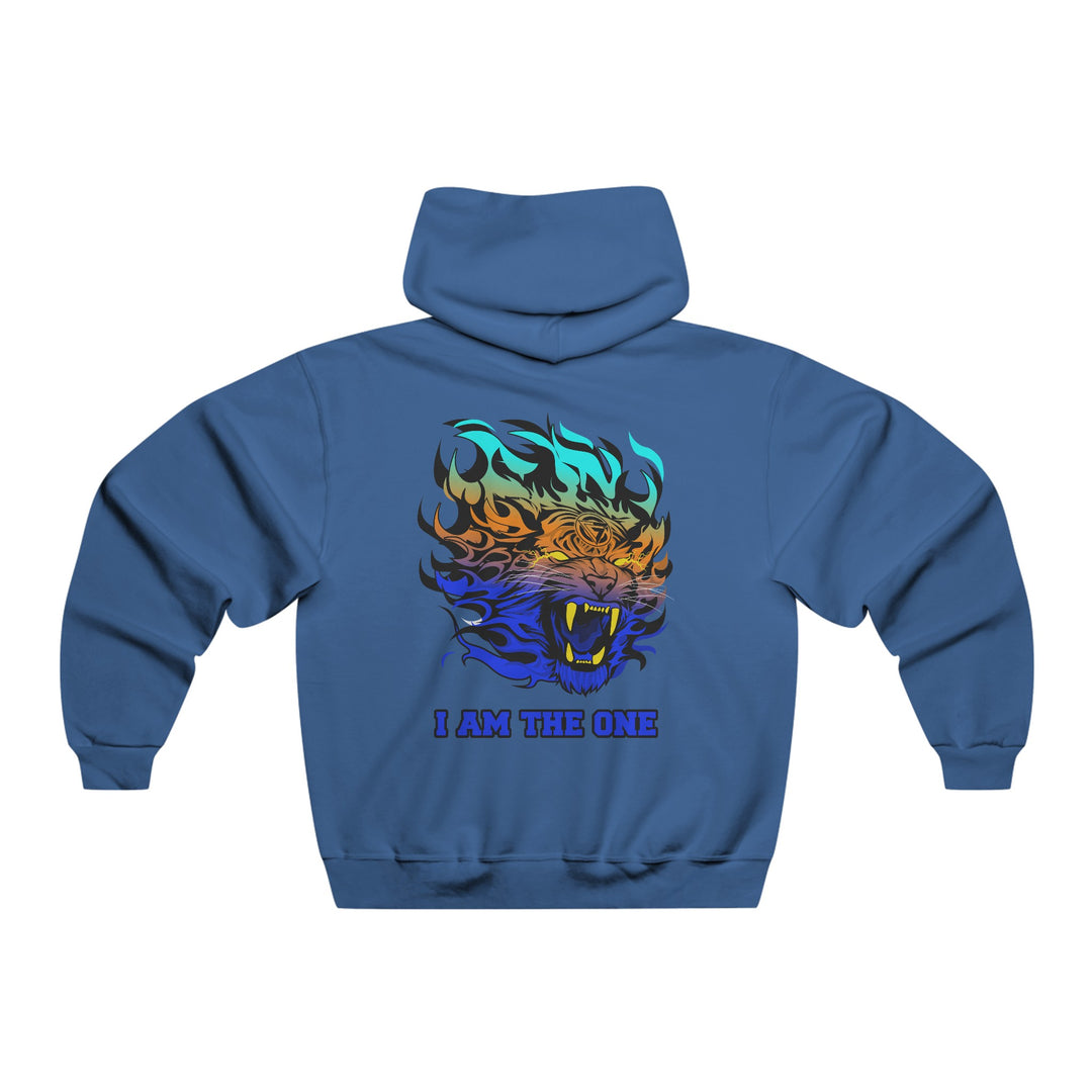 TIGER FLAME BLUE ORANGE AQUA/ I AM THE ONE