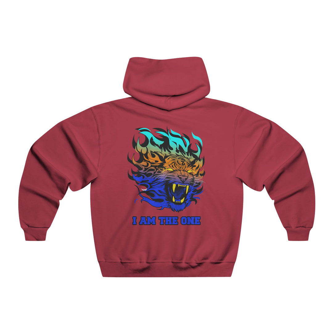 TIGER FLAME BLUE ORANGE AQUA/ I AM THE ONE